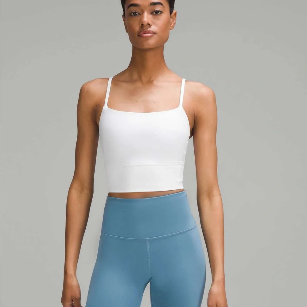 🆕🤍 Lululemon Wunder Train Strappy Tank - White - Picture 10 of 11